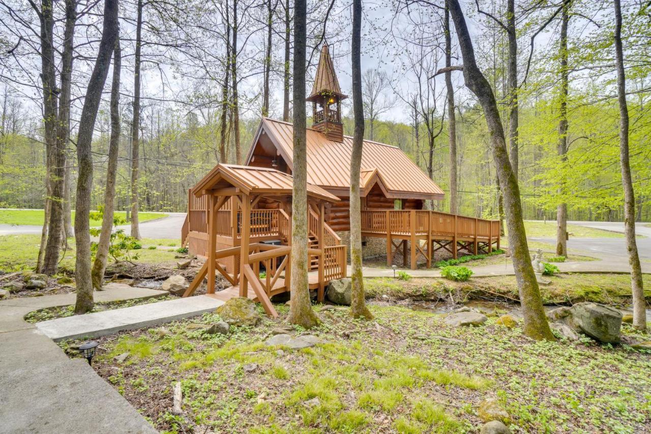 Lovely Gatlinburg Cabin With Private Hot Tub! Ngoại thất bức ảnh